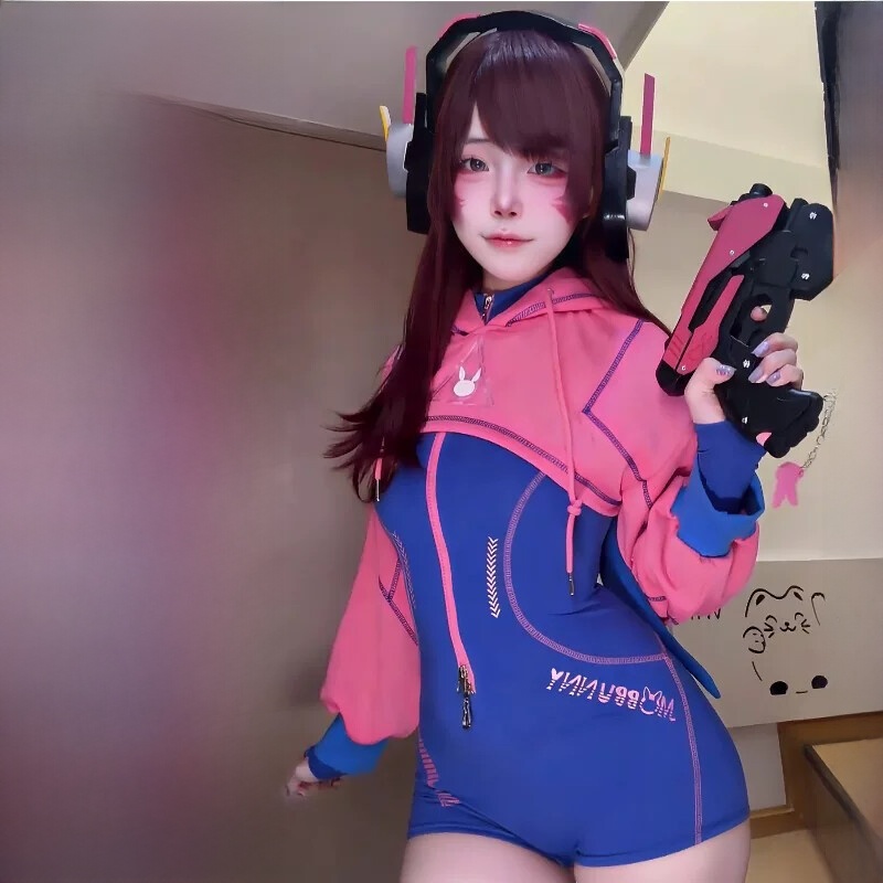 Dva Cosplay Prop - Cosplay Bunny Girl Song Hana Dva