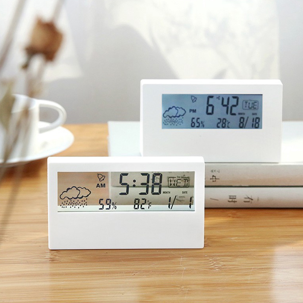 Worbla Thermoplastic - Thermo-Hygrometer Clock Creative Weather Display Electronic
