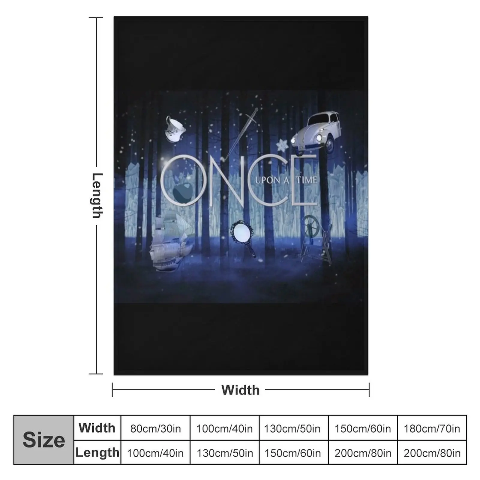 ONCE UPON A TIME Throw Blanket - Flamethrower Cosplay Prop recension och pris