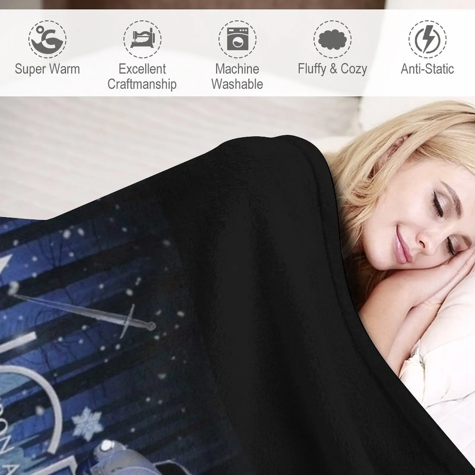 ONCE UPON A TIME Throw Blanket - Flamethrower Cosplay Prop recension och pris