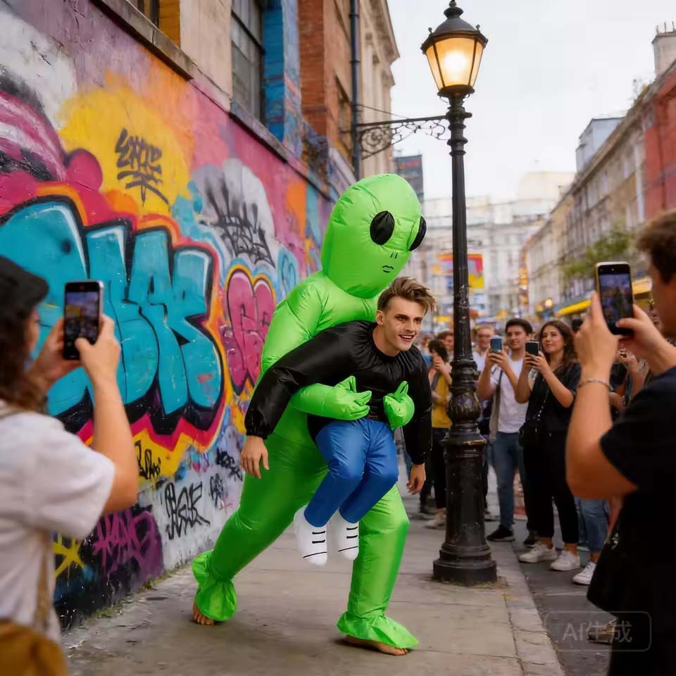Alien Inflatable Doll Costume  - Cosplay Prop Building recension och pris