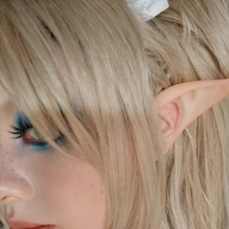 Coskawaii Elf Ears Realistic P - Frieren Cosplay Prop recension och pris