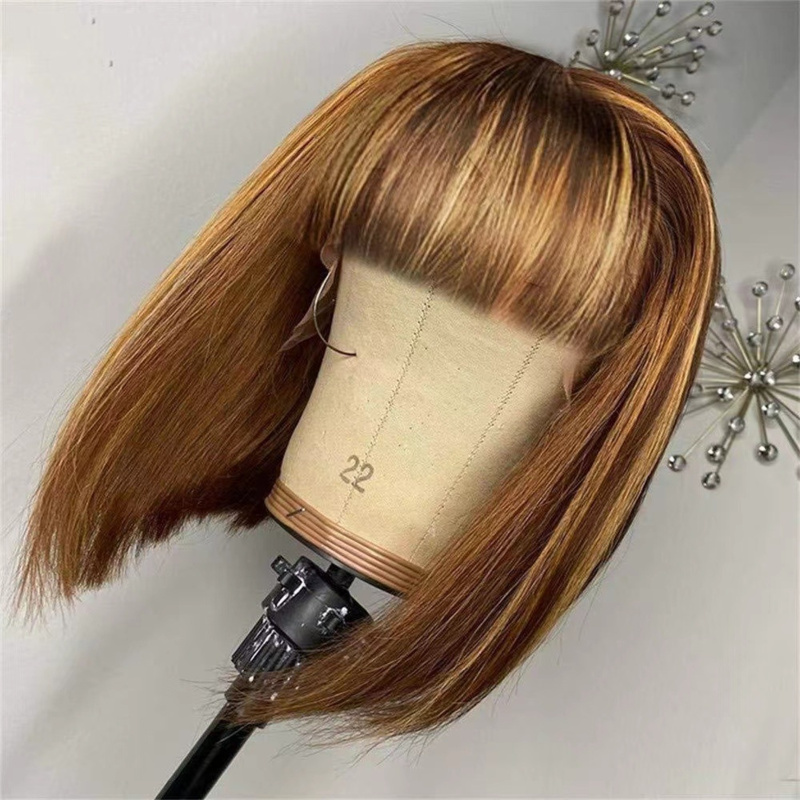 Women's short with air bangs,  - Wig Fiber Net recension och pris