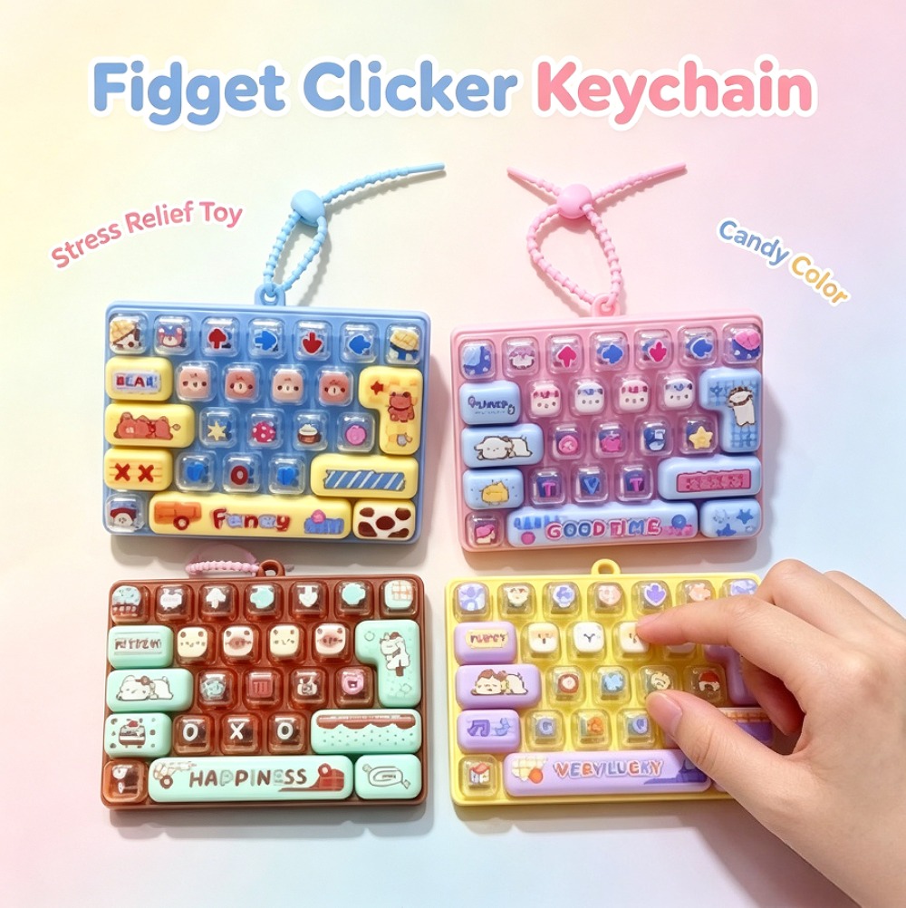 Candy Color Fidget Keycap Clic - Cosplay Fire Prop recension och pris