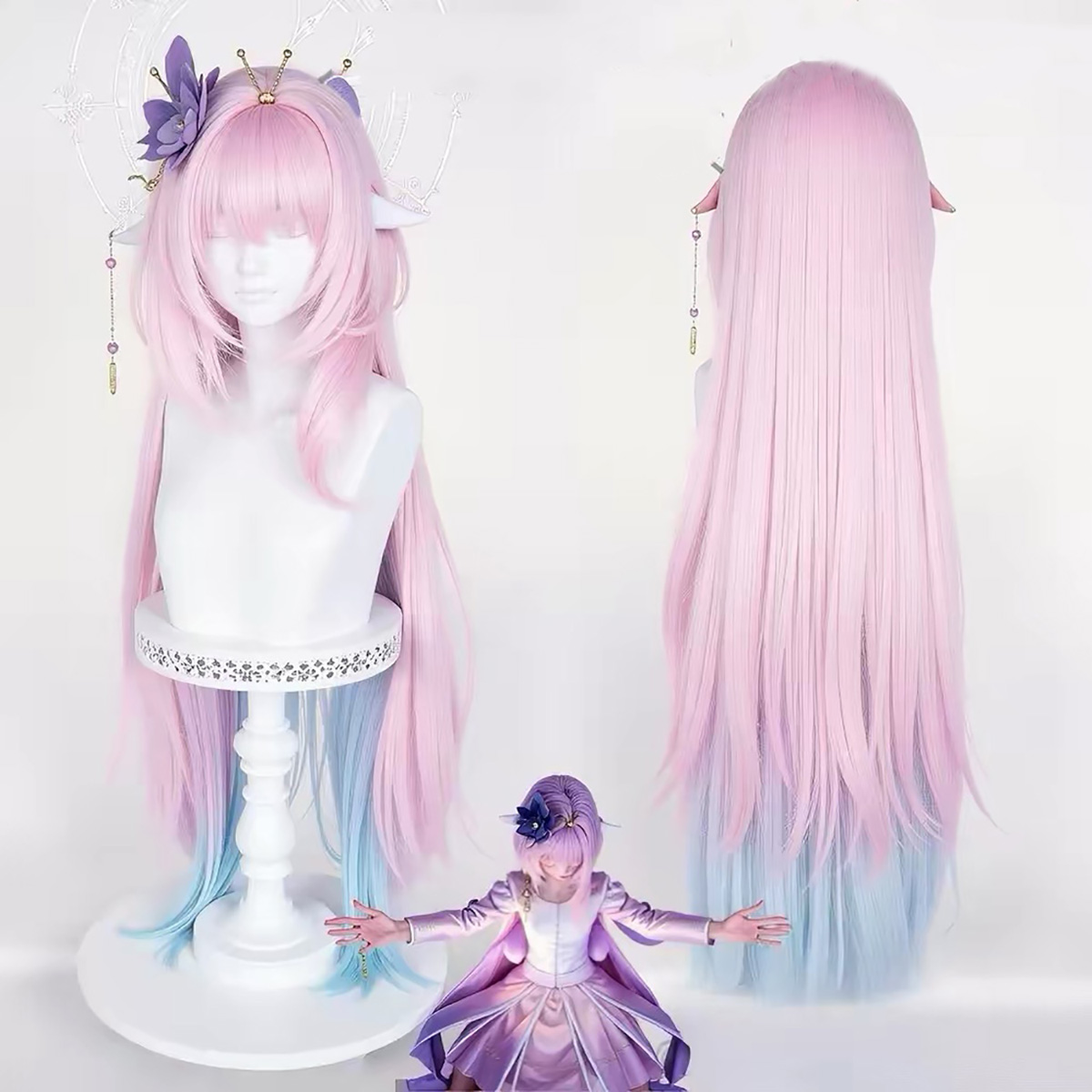 HAIRJOY Synthetic Hair Wig Hon - Wig Fiber Net recension och pris