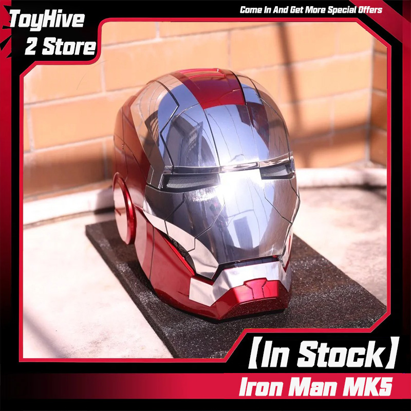 Iron Man MK5 Helmet MK5 1:1 Vo - Cosplay Fire Prop recension och pris