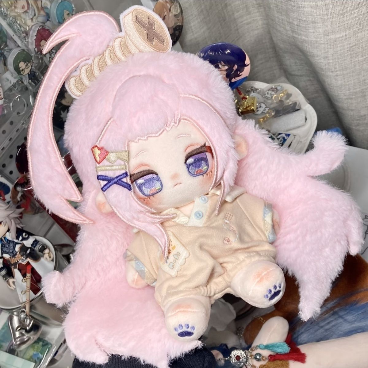 20cm Genshin Impact Plush Anim - Cosplay Plushie Prop recension och pris