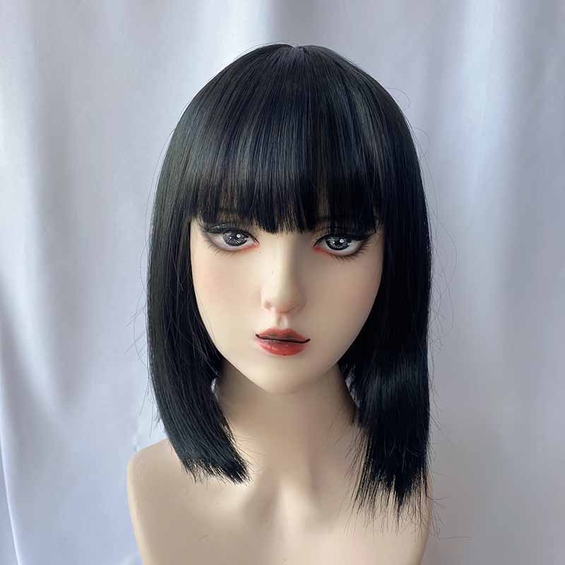 Women's straight wig with air  - Wig Fiber Net recension och pris