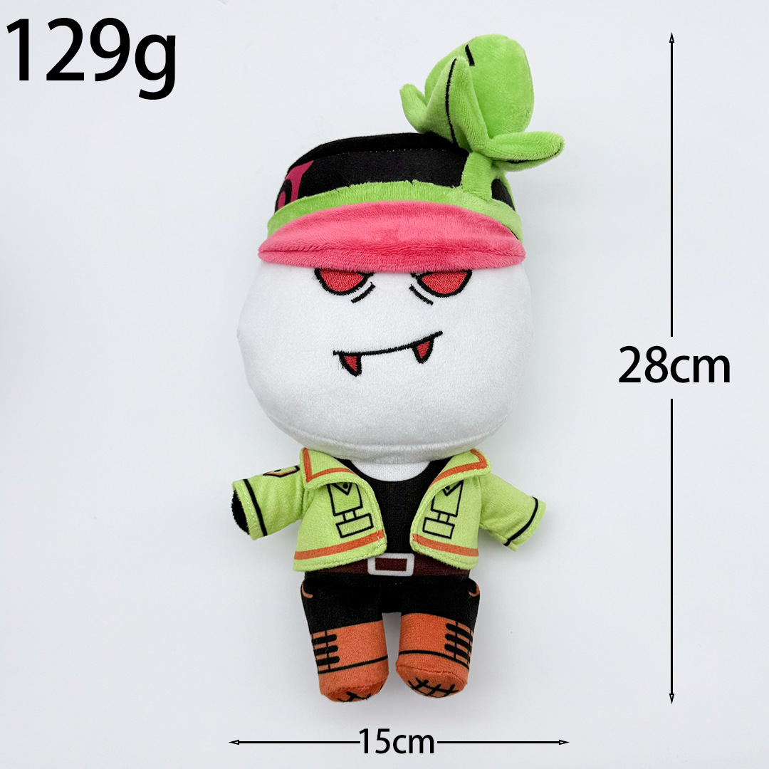 Funny Game Green Radishes Plus - Cosplay Plushie Prop recension och pris