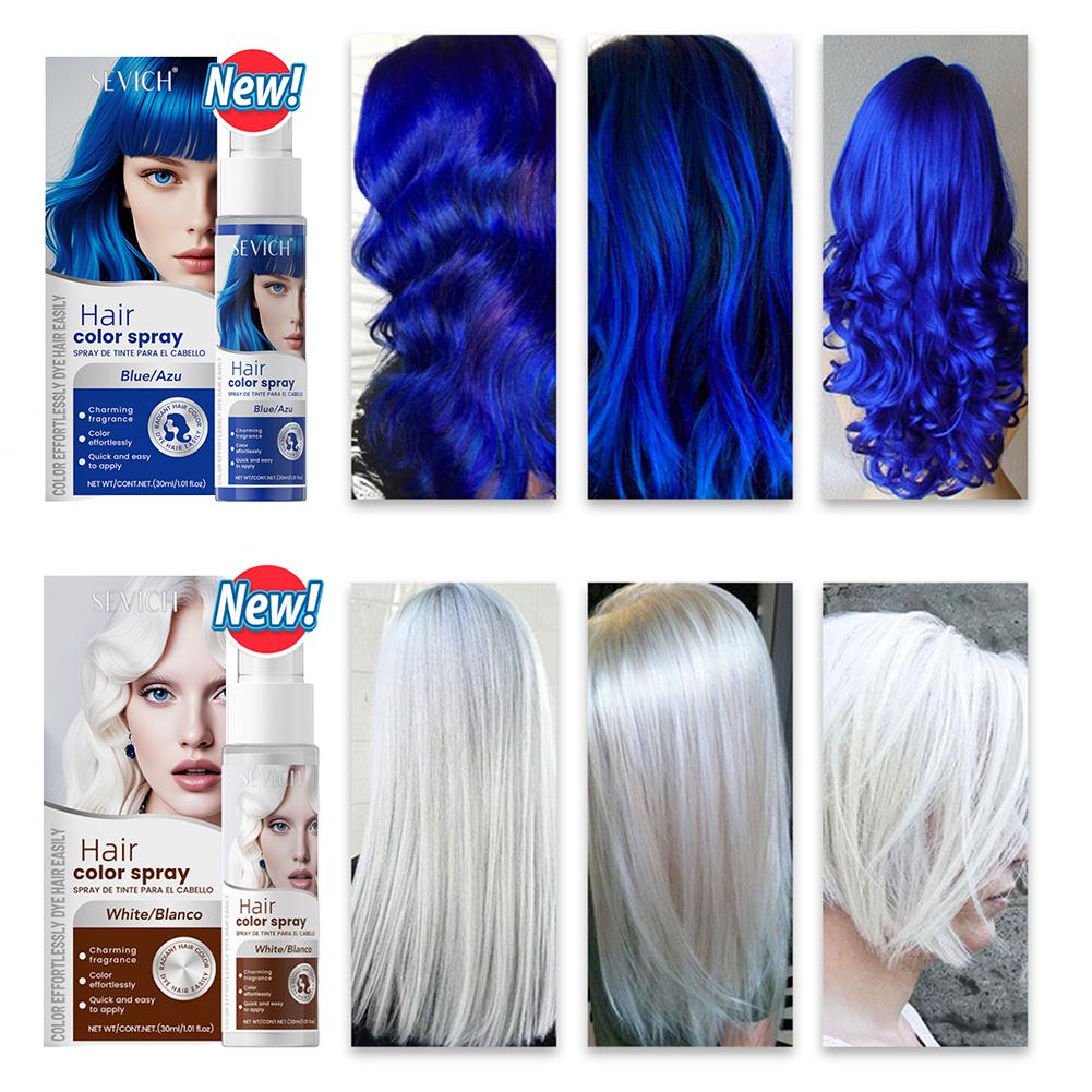 8 Colors Hair Color Spray Disp - Hair Spray Color recension och pris