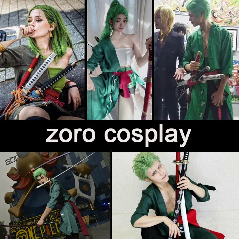 2026 3-pcs Roronoa Zoro Swords - Cosplay Prop Katana recension och pris