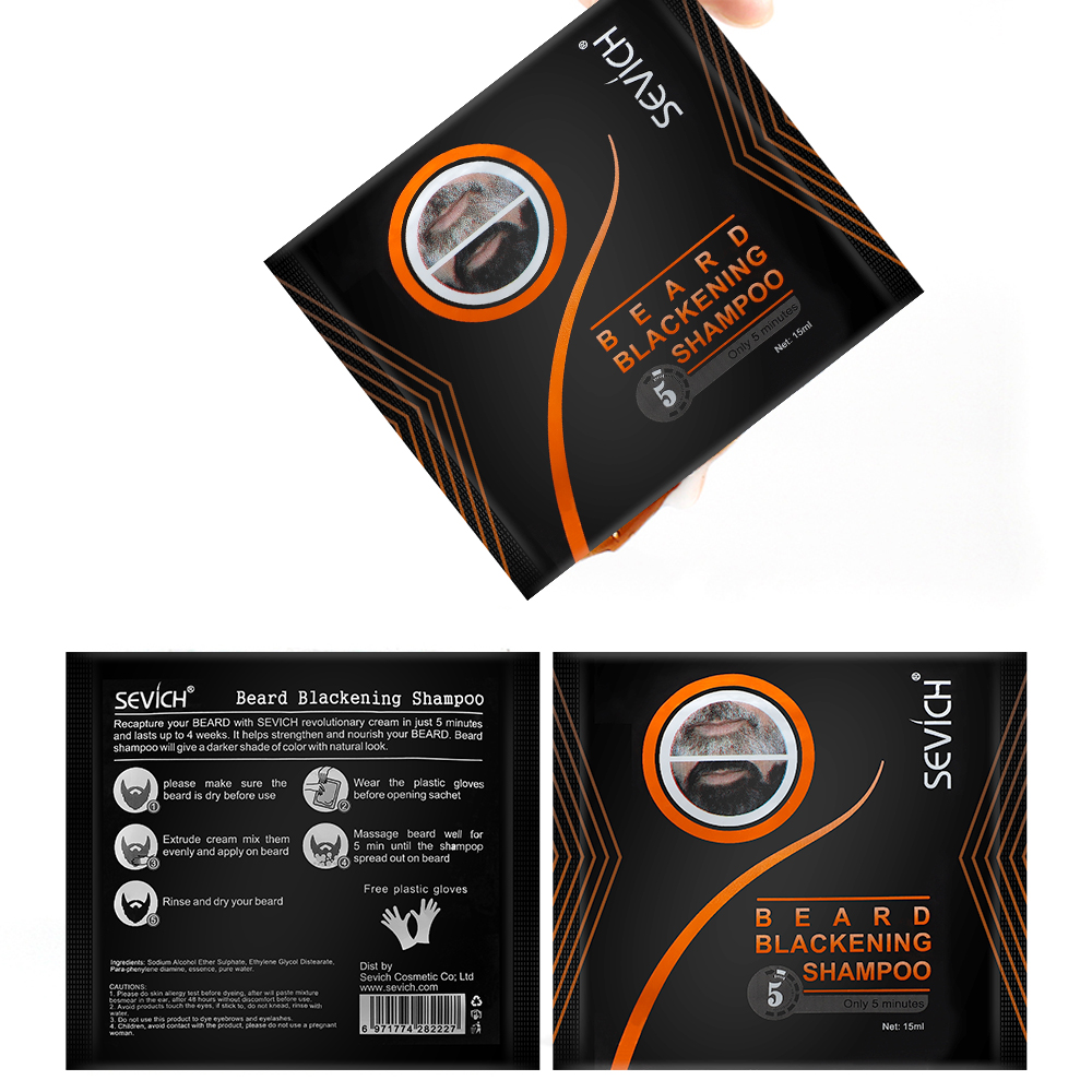 Instant Hair Dye Black Beard S - Hair Spray Color recension och pris