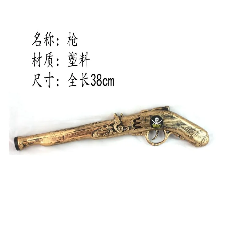 Men Pirate Captain Jack Cospla - Cosplay Prop Pistol recension och pris